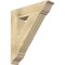 Ekena Millwork Traditional Traditional Rough Sawn Bracket, Douglas Fir, 6"W x 28"D x 32"H BKT06X28X32TRA01RDF - alternate 1